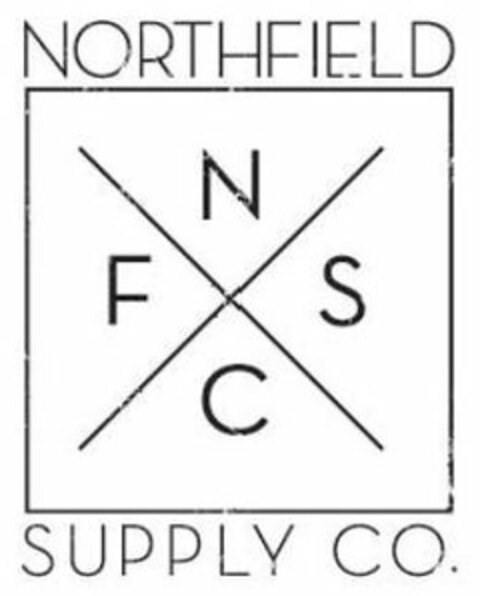 NORTHFIELD SUPPLY CO. NFSC Logo (USPTO, 08/01/2013)