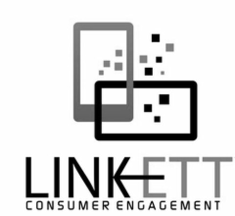 LINKETT CONSUMER ENGAGEMENT Logo (USPTO, 08.08.2013)