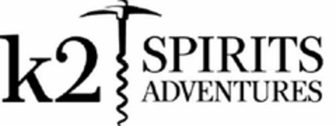 K2 SPIRITS ADVENTURES Logo (USPTO, 02.12.2013)