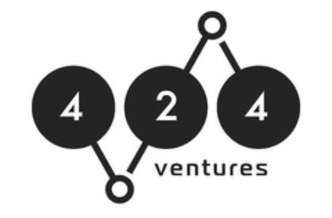 4 2 4 VENTURES Logo (USPTO, 04/25/2014)