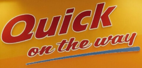 QUICK ON THE WAY Logo (USPTO, 14.06.2014)