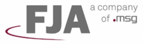 FJA A COMPANY OF MSG Logo (USPTO, 18.12.2014)