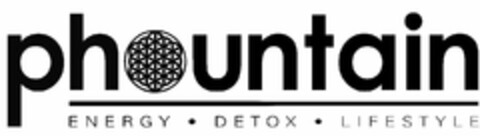 PHOUNTAIN ENERGY · DETOX  · LIFESTYLE Logo (USPTO, 05/19/2015)