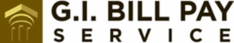 G.I. BILL PAY SERVICE Logo (USPTO, 19.06.2015)
