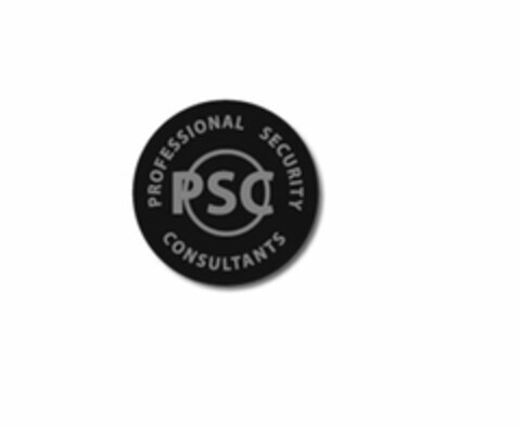 PSC PROFESSIONAL SECURITY CONSULTANTS Logo (USPTO, 07/10/2015)