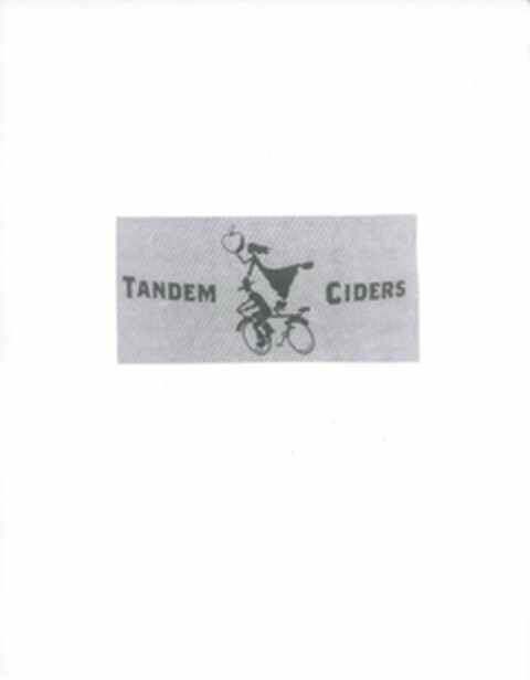 TANDEM CIDERS Logo (USPTO, 16.09.2015)