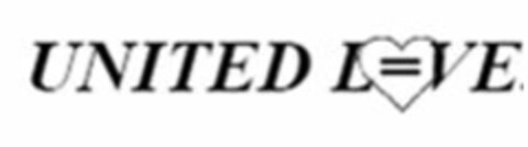 UNITED LOVE Logo (USPTO, 30.09.2015)