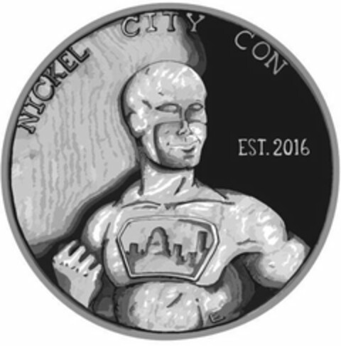 NICKEL CITY CON EST. 2016 Logo (USPTO, 11.02.2016)