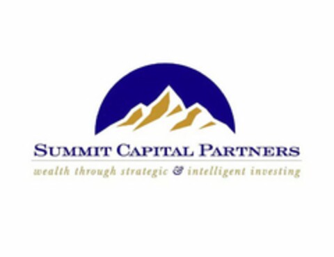 SUMMIT CAPITAL PARTNERS WEALTH THROUGH STRATEGIC & INTELLIGENT INVESTING Logo (USPTO, 06/03/2016)