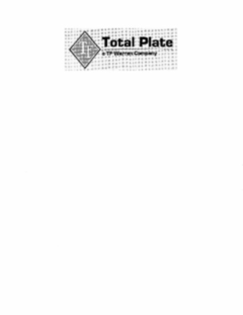 TOTAL PLATE A TF WARREN COMPANY Logo (USPTO, 30.11.2016)