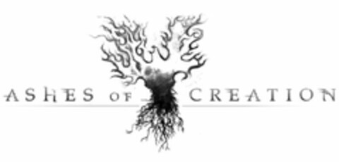ASHES OF CREATION Logo (USPTO, 30.06.2017)