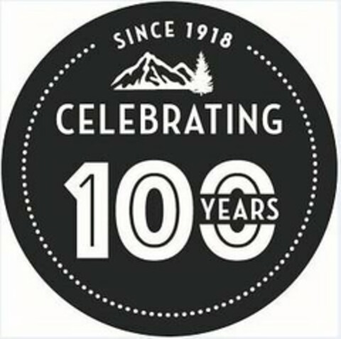 SINCE 1918 CELEBRATING 100 YEARS Logo (USPTO, 17.10.2017)