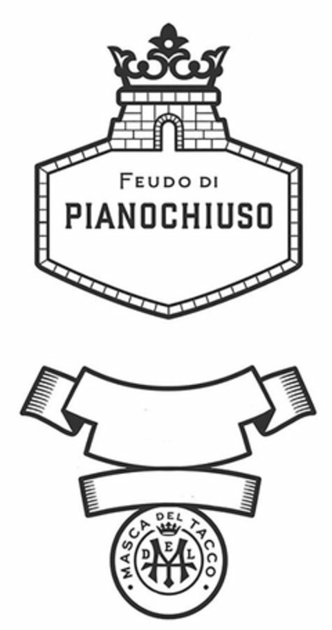 FEUDO DI PIANOCHIUSO MASCA DEL TACCO D E L M Logo (USPTO, 23.10.2017)