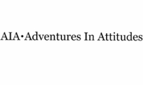 AIA ADVENTURES IN ATTITUDES Logo (USPTO, 03/08/2018)