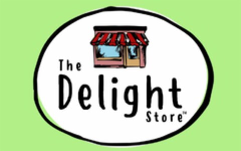 THE DELIGHT STORE Logo (USPTO, 15.04.2018)