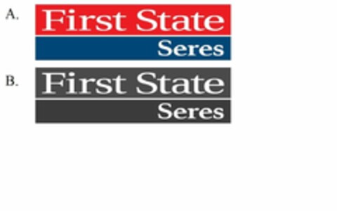 FIRST STATE SERES Logo (USPTO, 04/19/2018)