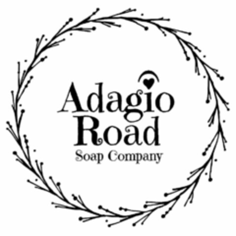 ADAGIO ROAD SOAP COMPANY Logo (USPTO, 20.07.2018)