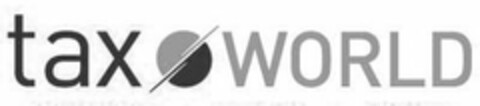 TAX  WORLD Logo (USPTO, 10.04.2019)