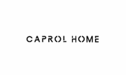 CAPROL HOME Logo (USPTO, 01.08.2019)
