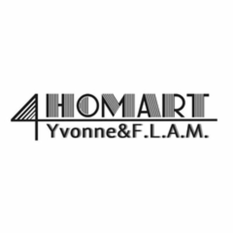 4HOMART YVONNE&F.L.A.M. Logo (USPTO, 02.08.2019)