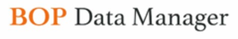 BOP DATA MANAGER Logo (USPTO, 15.11.2019)