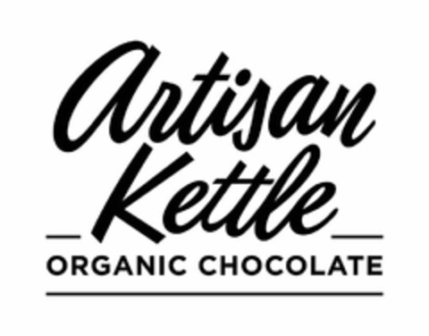 ARTISAN KETTLE ORGANIC CHOCOLATE Logo (USPTO, 26.02.2020)