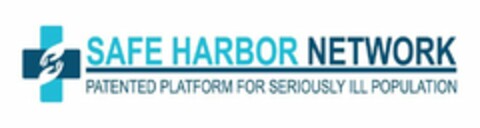 SAFE HARBOR NETWORK PATENTED PLATFORM FOR SERIOUSLY ILL POPULATION Logo (USPTO, 14.05.2020)