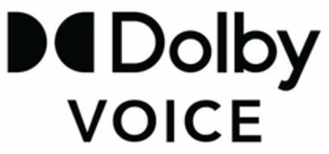 DD DOLBY VOICE Logo (USPTO, 07/15/2020)