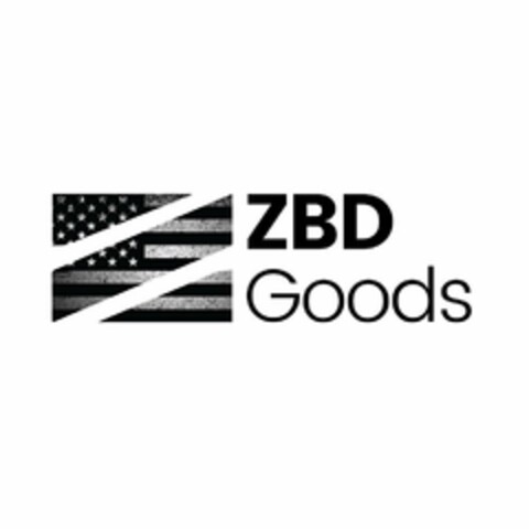 ZBD GOODS Logo (USPTO, 06.08.2020)