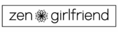 ZEN GIRLFRIEND Logo (USPTO, 10.08.2020)