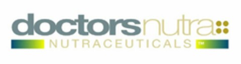 DOCTOR'S NUTRACEUTICALS Logo (USPTO, 22.04.2009)