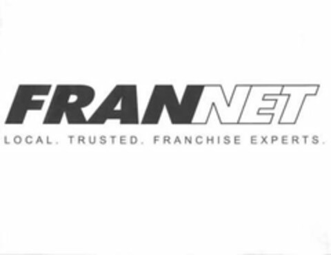 FRANNET LOCAL. TRUSTED. FRANCHISE EXPERTS. Logo (USPTO, 05/12/2009)