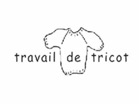 TRAVAIL DE TRICOT Logo (USPTO, 05/12/2009)