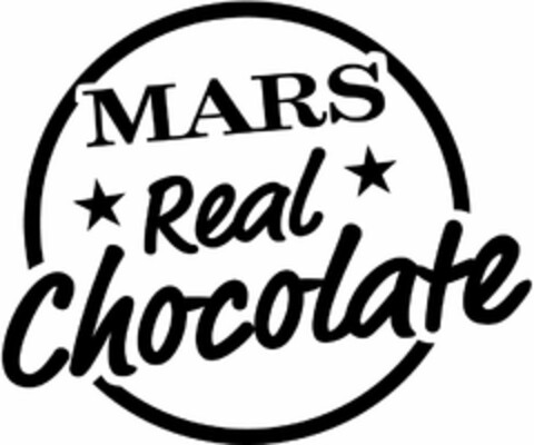 MARS REAL CHOCOLATE Logo (USPTO, 05/12/2009)