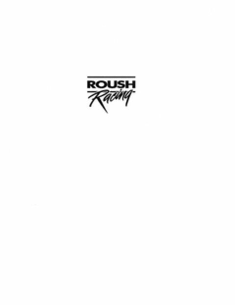 ROUSH RACING Logo (USPTO, 14.05.2009)