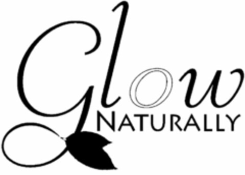 GLOW NATURALLY Logo (USPTO, 01/13/2010)