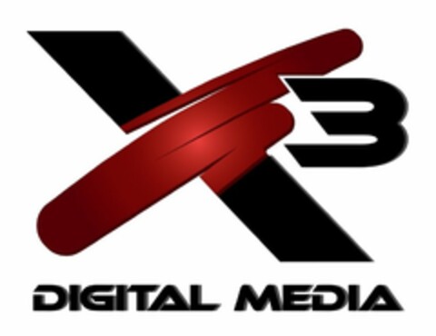 X3 DIGITAL MEDIA Logo (USPTO, 26.03.2010)