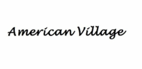 AMERICAN VILLAGE Logo (USPTO, 10/17/2010)