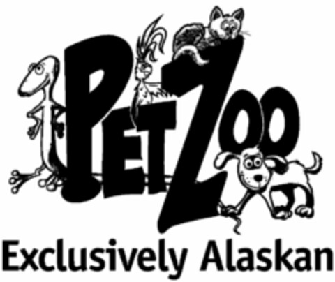 PETZOO EXCLUSIVELY ALASKAN Logo (USPTO, 11.11.2010)