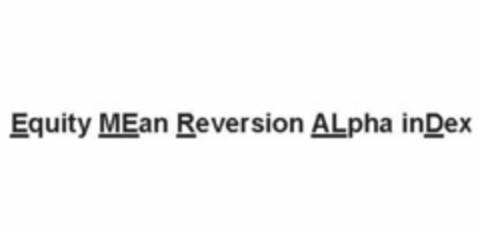 EQUITY MEAN REVERSION ALPHA INDEX Logo (USPTO, 03/31/2011)