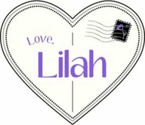 LOVE, LILAH Logo (USPTO, 04/04/2011)