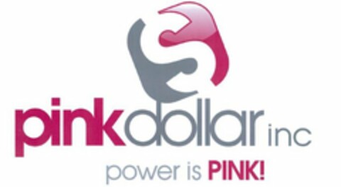 PINKDOLLAR INC POWER IS PINK! Logo (USPTO, 07.04.2011)