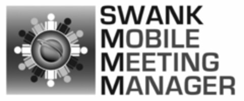 SWANK MOBILE MEETING MANAGER Logo (USPTO, 16.07.2011)