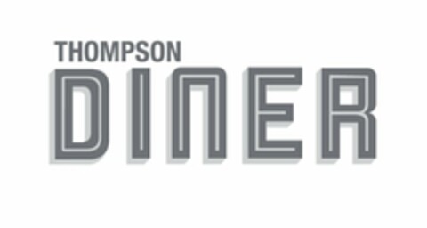 THOMPSON DINER Logo (USPTO, 23.09.2011)