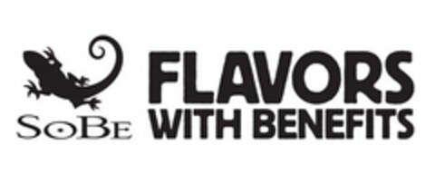 SOBE FLAVORS WITH BENEFITS Logo (USPTO, 14.12.2011)