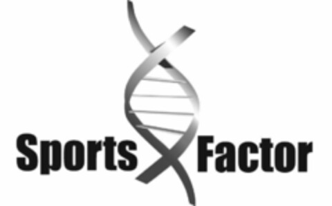 SPORTS X FACTOR Logo (USPTO, 12.03.2012)