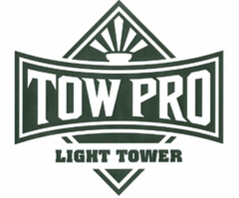 TOW PRO LIGHT TOWER Logo (USPTO, 03/29/2012)