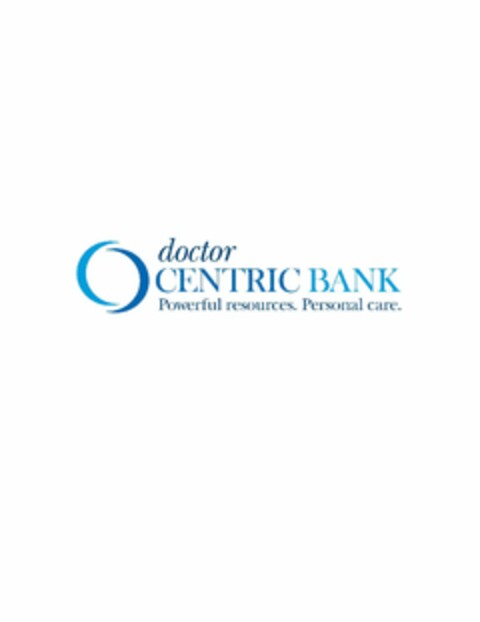 DOCTOR CENTRIC BANK POWERFUL RESOURCES. PERSONAL CARE. Logo (USPTO, 01.06.2012)