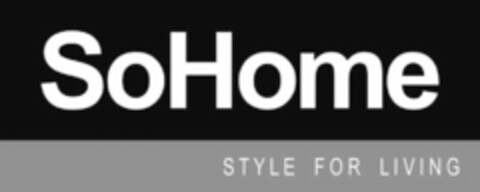 SOHOME STYLE FOR LIVING Logo (USPTO, 11.07.2012)