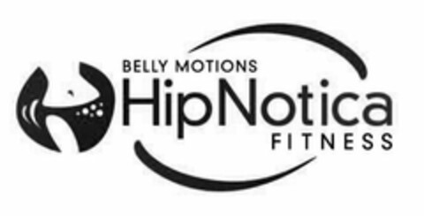 BELLY MOTIONS HIPNOTICA FITNESS Logo (USPTO, 16.01.2013)